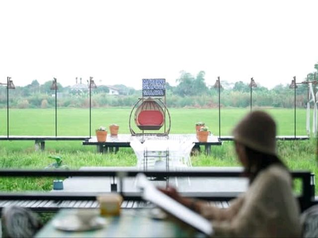 ร้านอาหารบรรยากาศแบบนี้อยู่กรุงเทพนะ