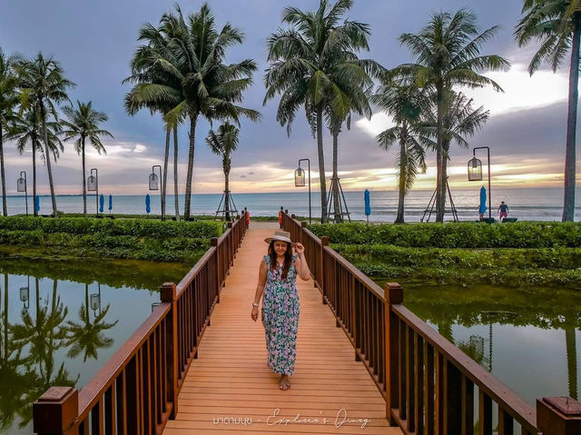 ที่พักติดทะเล บรรยากาศใจกลางโอเอซิส