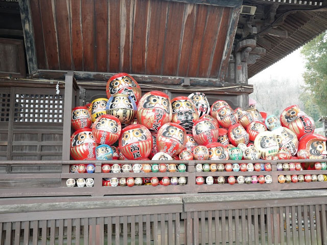 縁起だるまの少林山🤍【少林山 達磨寺】