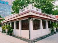 泰國曼谷素坤逸區皇家古跡寺廟景點一日遊行程，白色大理石暹羅文化寺廟建築，適合拍照📸打卡