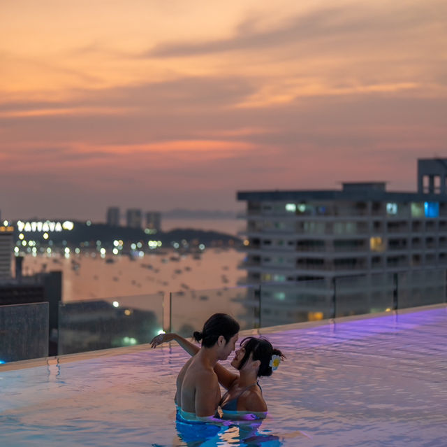 โรงแรมพัทยาสระวิวปัง สวนน้ำธีมเรือโจรสลัด 🌅