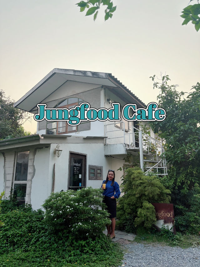คาเฟ่สายธรรมชาติ🌸☘️Jungfood  Cafe