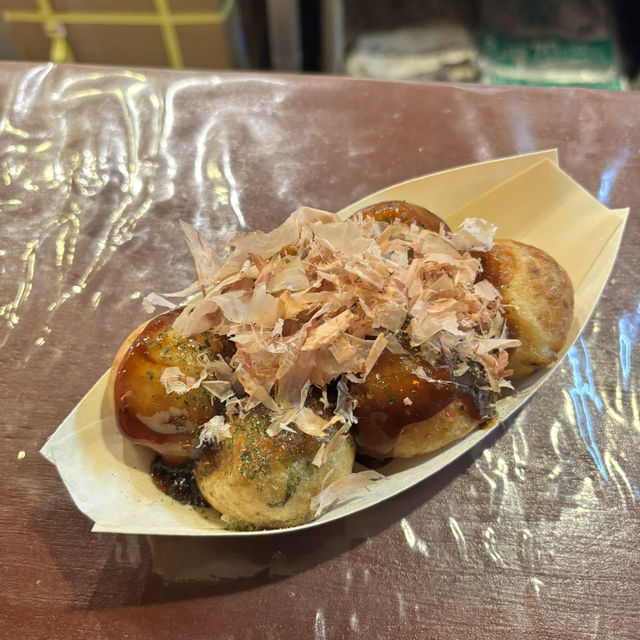 🇯🇵【京都】美味しいのにコスパ良いたこ焼き(^^)カリカリ博士！