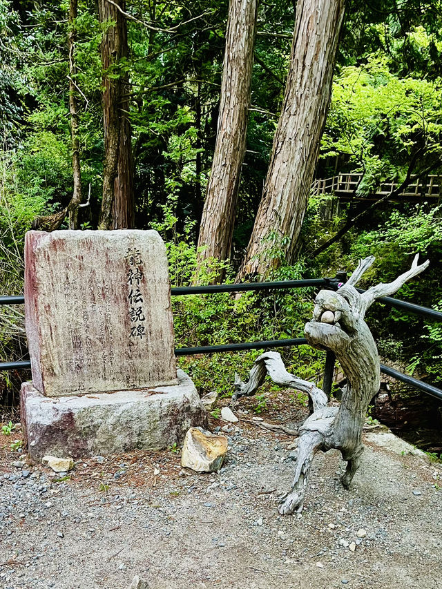 【竜神の滝】この写真が撮りたくて、高速を飛ばした