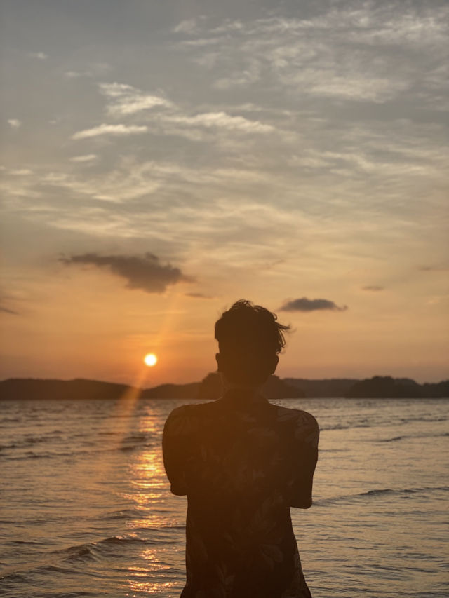 จุดชมวิวพระอาทิตย์ตก ชายหาดอ่าวนาง กระบี่