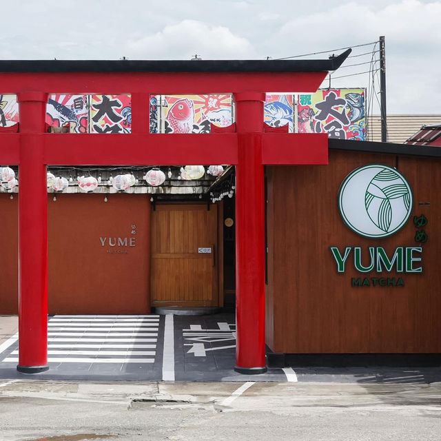 YUME Matcha ร้านชาเขียวย่านแบริ่ง