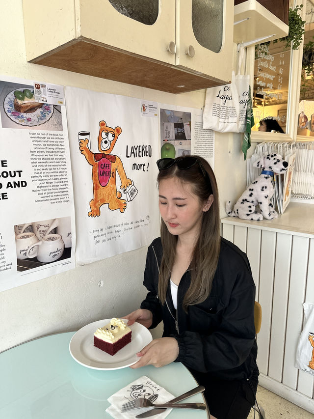 Cafe layered korea 🇰🇷
