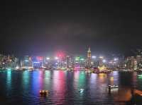 香港瑰麗酒店🇭🇰 40樓看著維多利亞港的日與夜