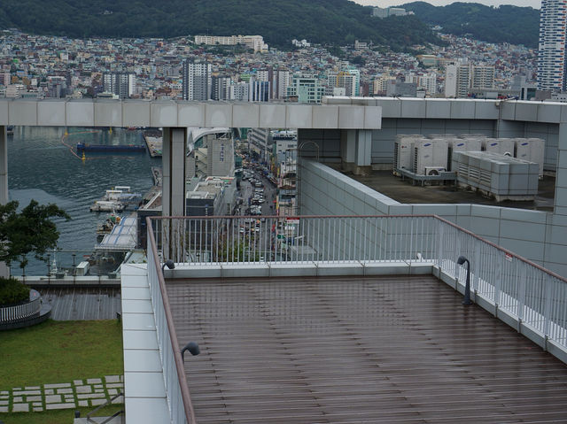 부산여행 후기 : 롯데백화점 스카이라운지, 용두산공원, 부산근대역사관