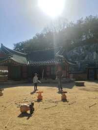 안동호를 가로질러보는💚 안동예끼마을