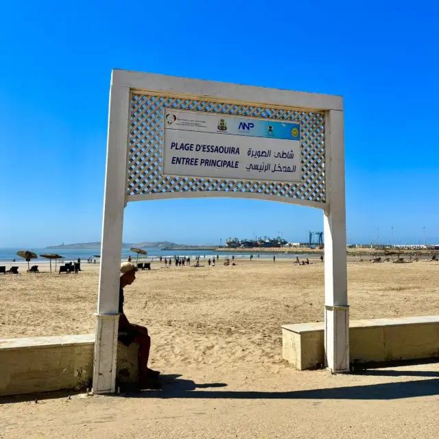🇲🇦【Morocco】Essaouira Beach🏖️(^^)