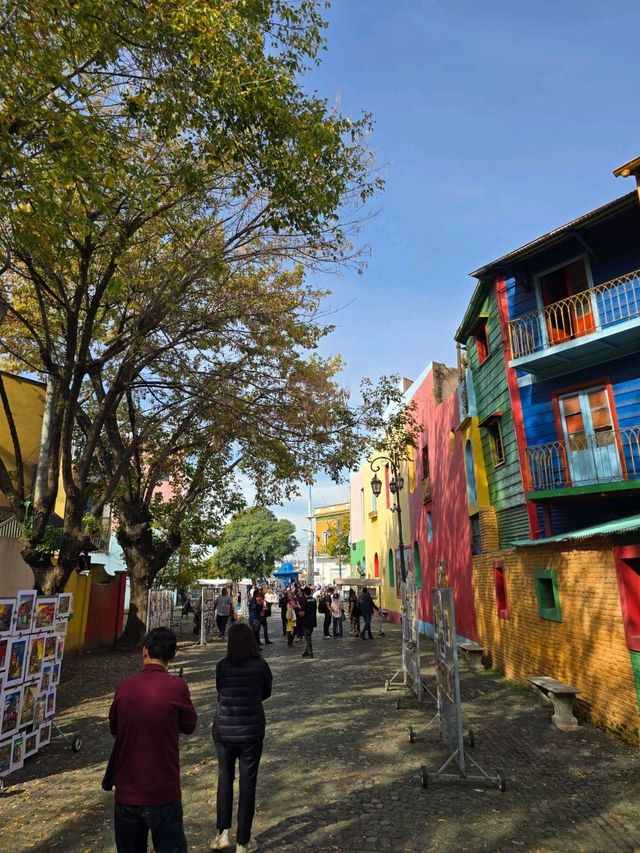 해외여행 아르헨티나 부에노스아이레스의 예쁜 거리 Caminito