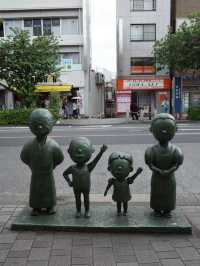 🌸【桜新町 サザエさん通り】あの日テレビで見た景色に、ほんとうに出会える道。