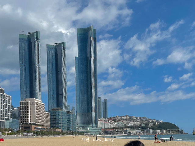 해운대 바다 야외 데이트, 잊지 못할 추억 💙🌊