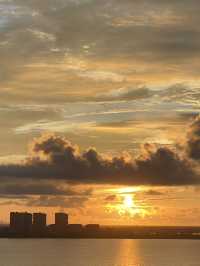“Rise to the warm embrace of the morning sun in Wen Chang, Haikou