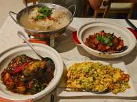 A scumptious dinner at Tanzen, Millerz Square