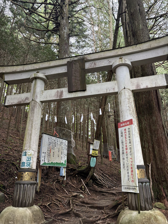 【埼玉⛰️】関東最強のパワースポット三峯神社で登山🧗