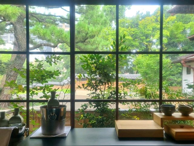 高宮庭園茶寮(다카미야정원차기숙사) 茶房(다방) アフタヌーンティー(일본식 애프터눈티)
