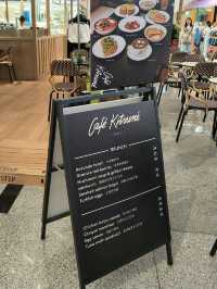 Coffee Break at a Stylish Café