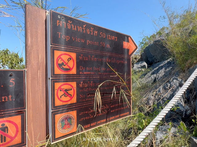 🌅 รีวิวจุดชมวิวผาจันทร์จรัส หมู่เกาะอ่างทอง 🏝️
