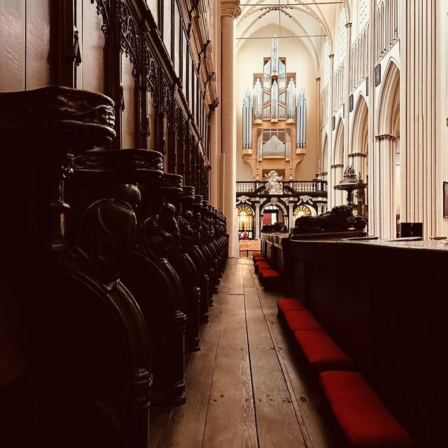 Church of Our Lady at Twilight: Where Michelangelo Meets Medieval Mystique