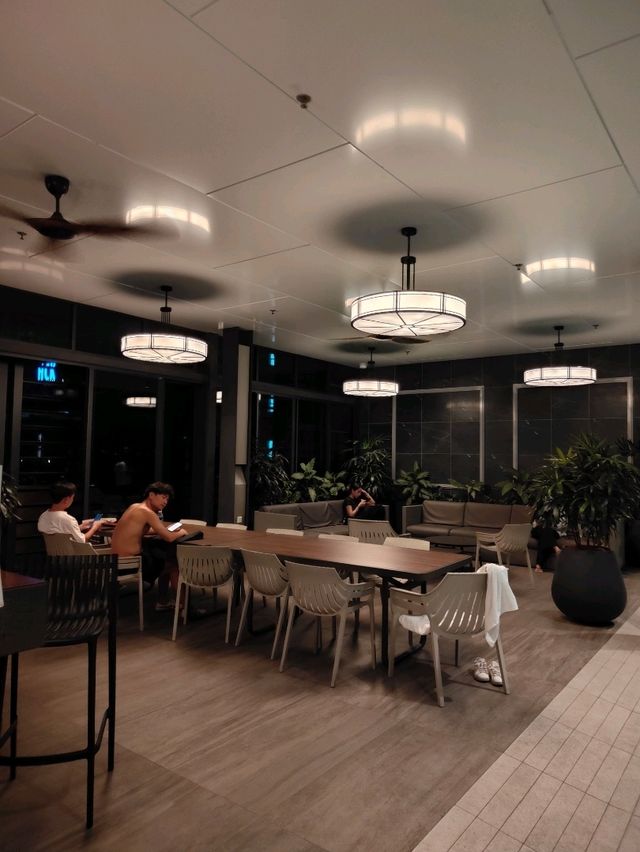🌃 Rooftop Bliss at Mossaz Hotel, Damansara – A Moonlit Escape Above KL