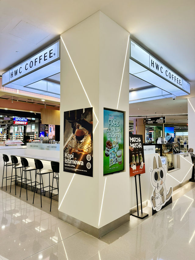 Brews with a View – HWC Coffee Sunway Pyramid