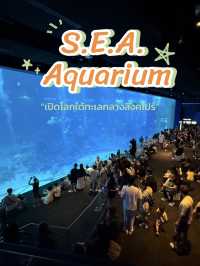 🐠 S.E.A. Aquarium – เปิดโลกใต้ทะเลกลางสิงคโปร์