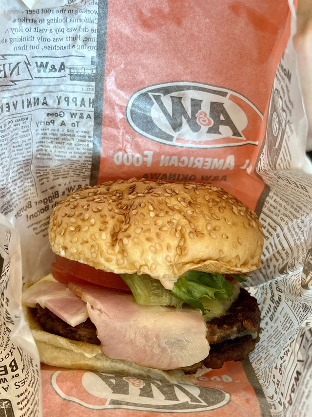 沖繩限定美食！ 復古風漢堡店必食推介