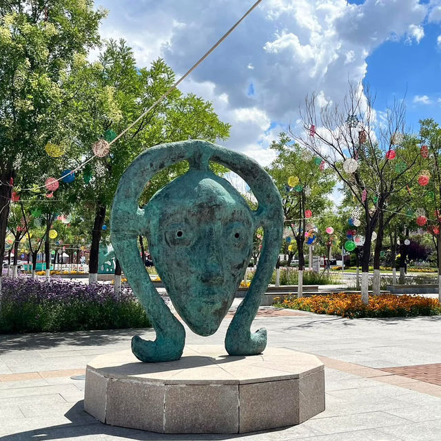 ♟️ Giant Mongol Chess in the Heart of Kangbashi! 