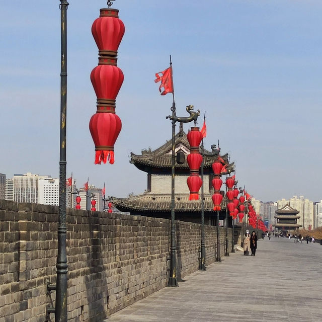 🏯 Xi’an City Wall — Cycling Through 600 Years of History