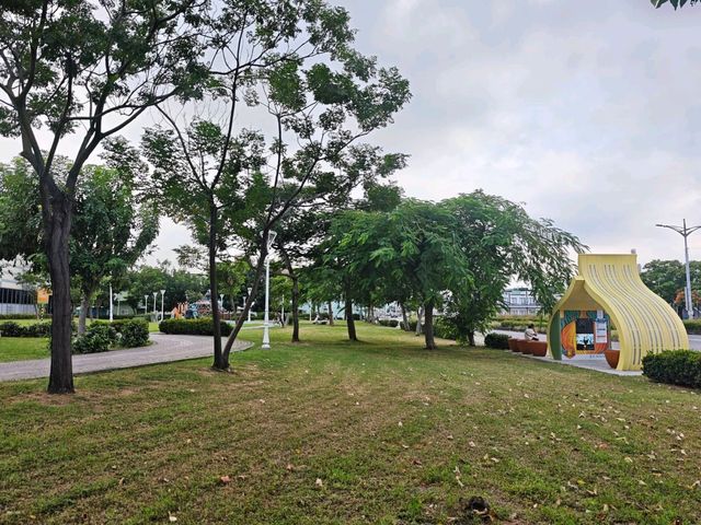 ​綠意盎然的散步路線，親子同樂的遊憩天堂#幸福公園-高雄市林園區
