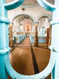 Admiring the Beauty of the Church of St Elizabeth