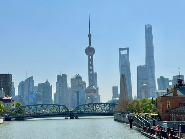 Waibaidu Bridge, Shanghai 🌉😎
