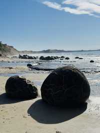 紐西蘭 南島 摩奇拉圓石