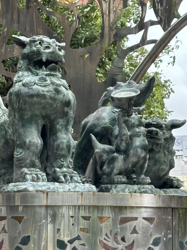 Cute Shisa Statues & Ryukyu Vibes in Naha City 🦁✨