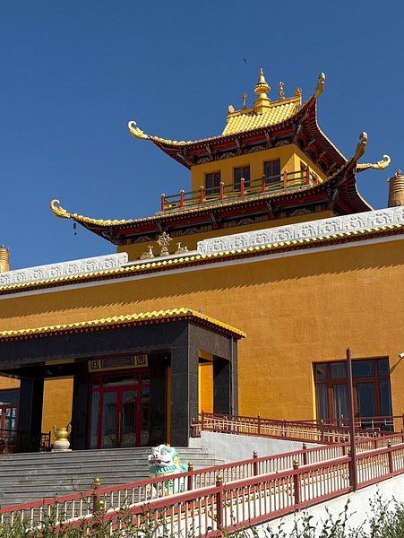 Gandantegchenling Monastery - Several Temples with Chanting Monks