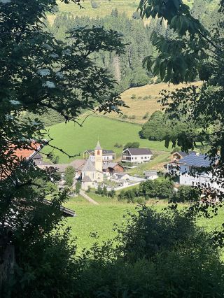 A hidden village from a fairy tale, Perca in the Dolomites