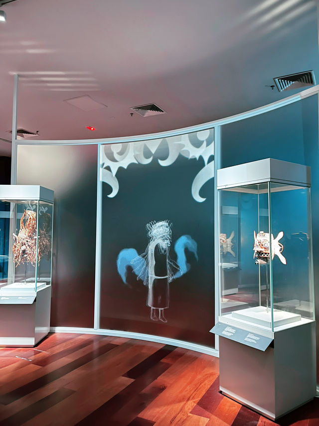 Spiritual Carving Gallery at Borneo Cultures Museum