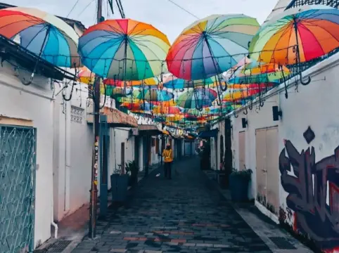 EXPLORING  PENANG STREET ART BY FOOT.