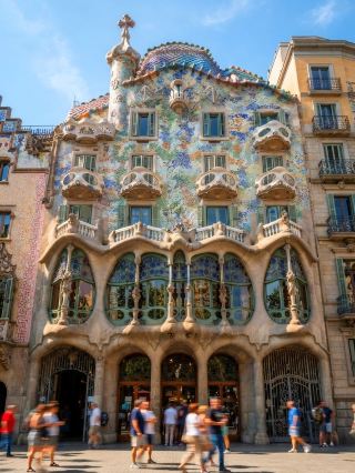 Barcelona's Casa Batlló is an absolute Gaudí masterpiece, filled with imagination and fairy-tale charm.