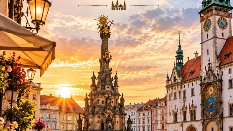 🏘️ Olomouc — เมืองเก่าที่คนมักมองข้าม 🇨🇿✨  — traveler post in โอโลมุก