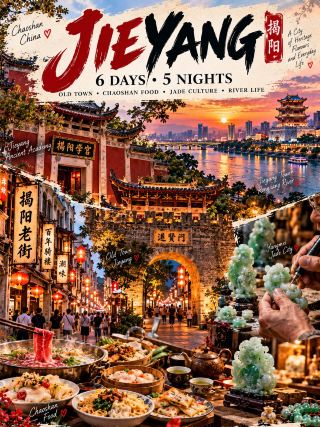 Jieyang in 6 Days: Old Towns, Chaoshan Food, Jade Culture & River Life ✨