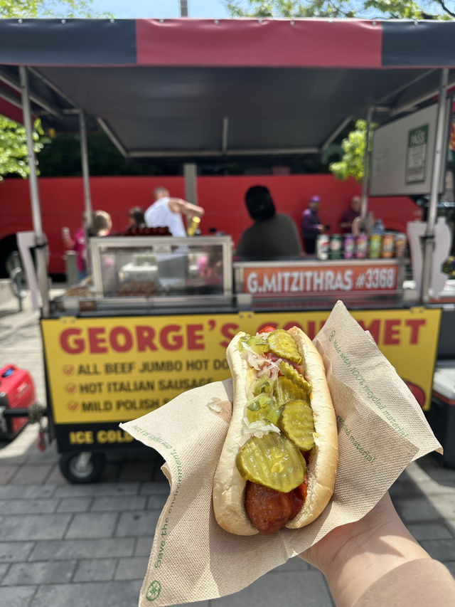 CN tower, train and tasty bites! 