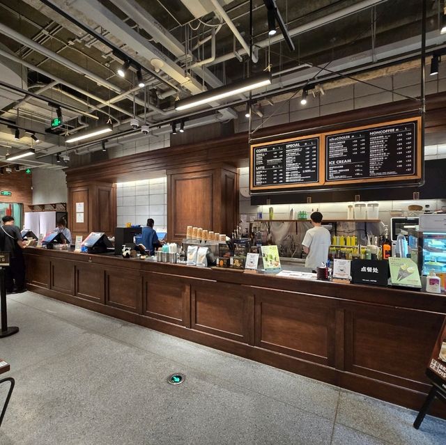 Track of Clothes inside a Cafe only in Shanghai