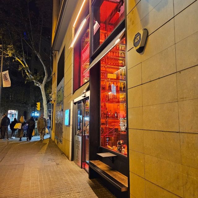 Japanese bbq near Sagrada Familia, Barcelona
