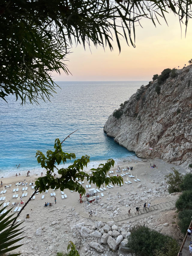Turkey: Sunset at Kaputas beach
