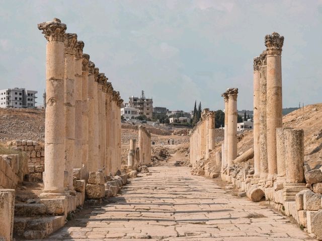 Amazingly Preserved Cardo in Jerash