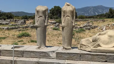Archaeological Site at Heraion of Samos 🇬🇷 — traveler post in Samos