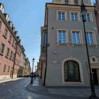 Poznan's market square is beautiful!